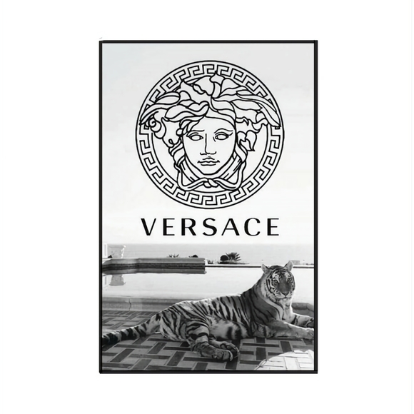 Versace 8 1/2"x11" Framed Wall Art - Picture 1 of 1